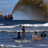 L'extraction du sable affecte la biodiversité dans un certain nombre de pays (archives).